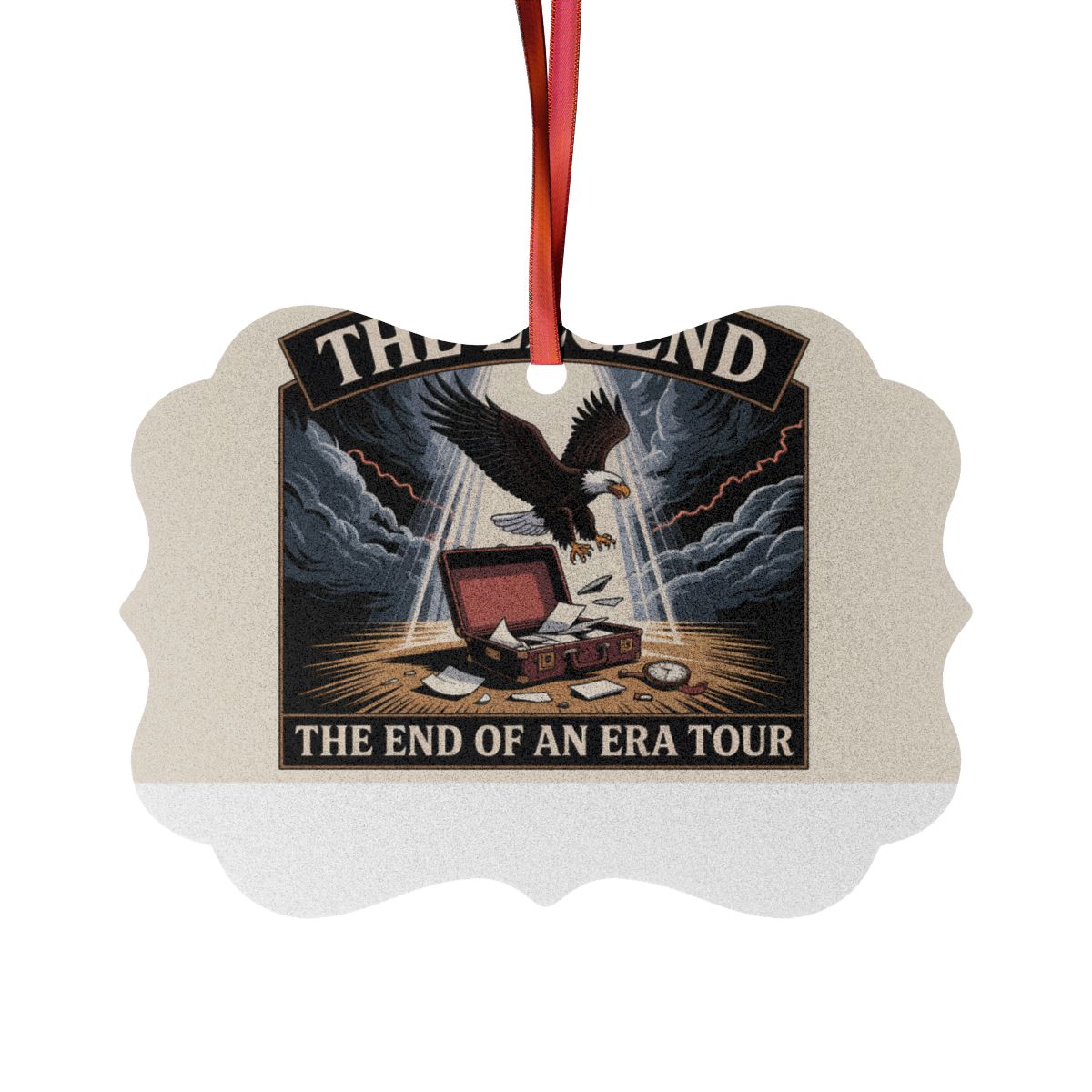 The Legend | The End of an Era Tour Ornaments - Retiree Gifts Retirement Party