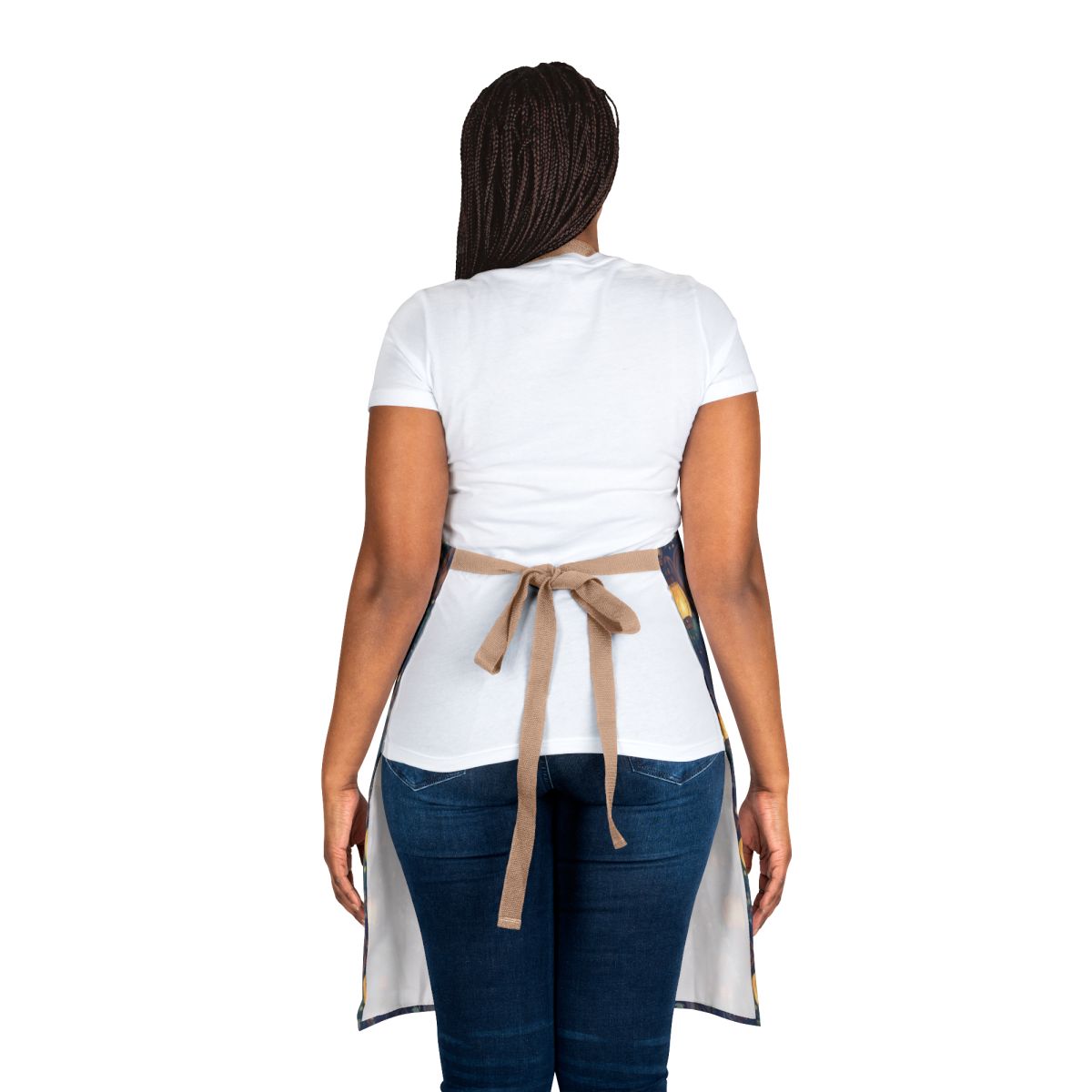 Stylish Apron with Unique Design for Crafting or Cooking