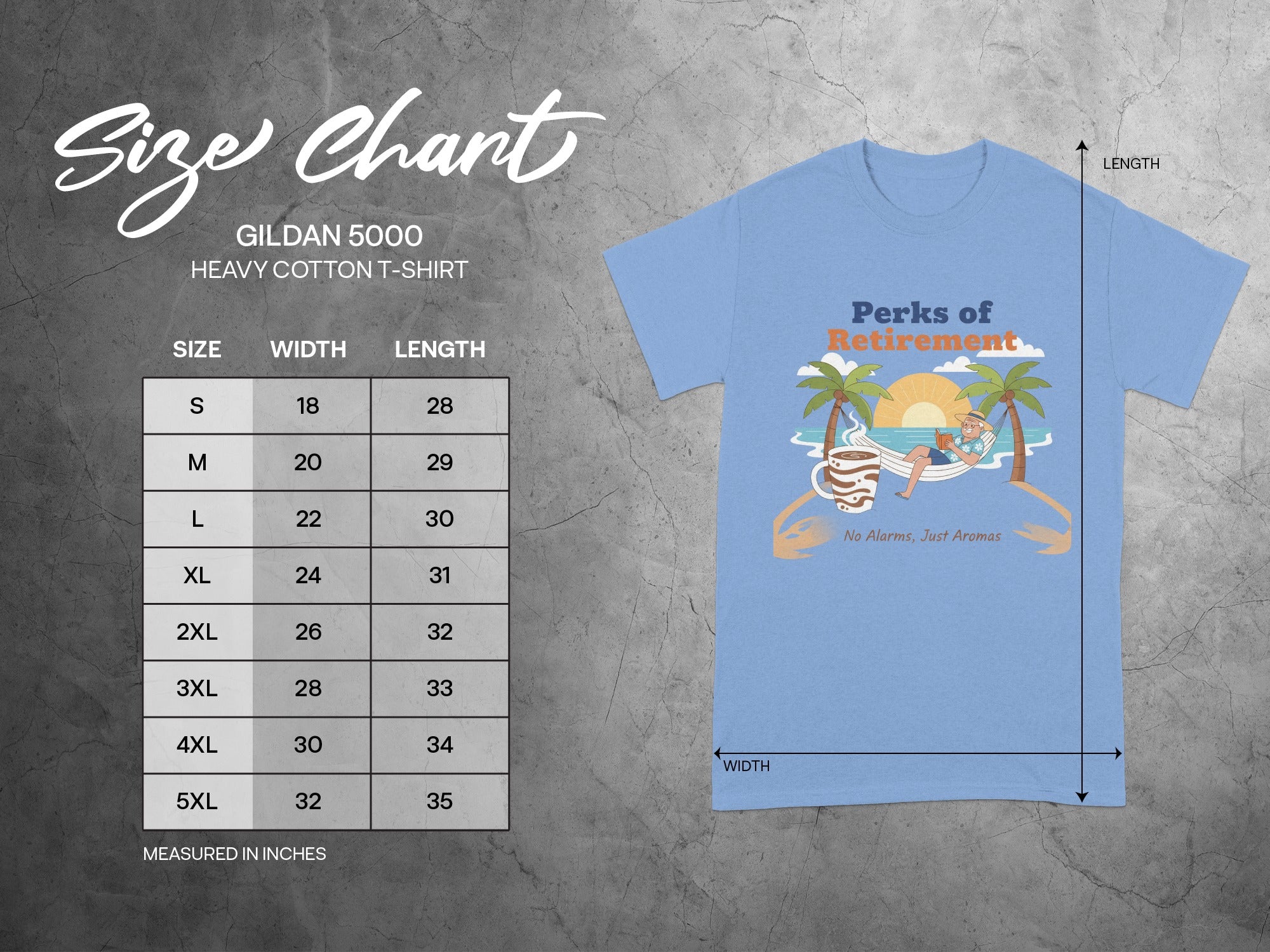 Perks of Retirement Graphic Tee for Leisure