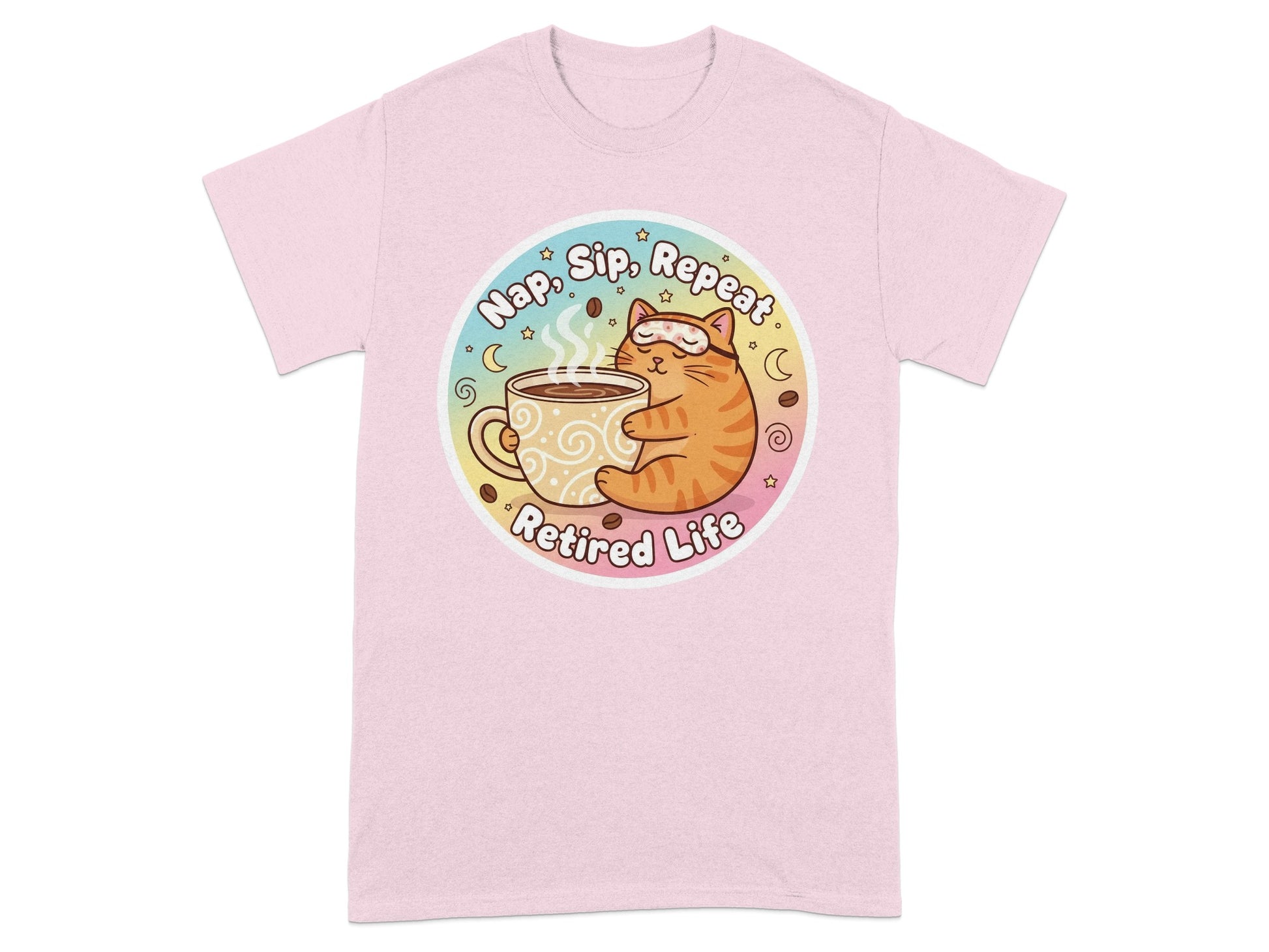 Nap Sip Repeat Retired Life T-Shirt