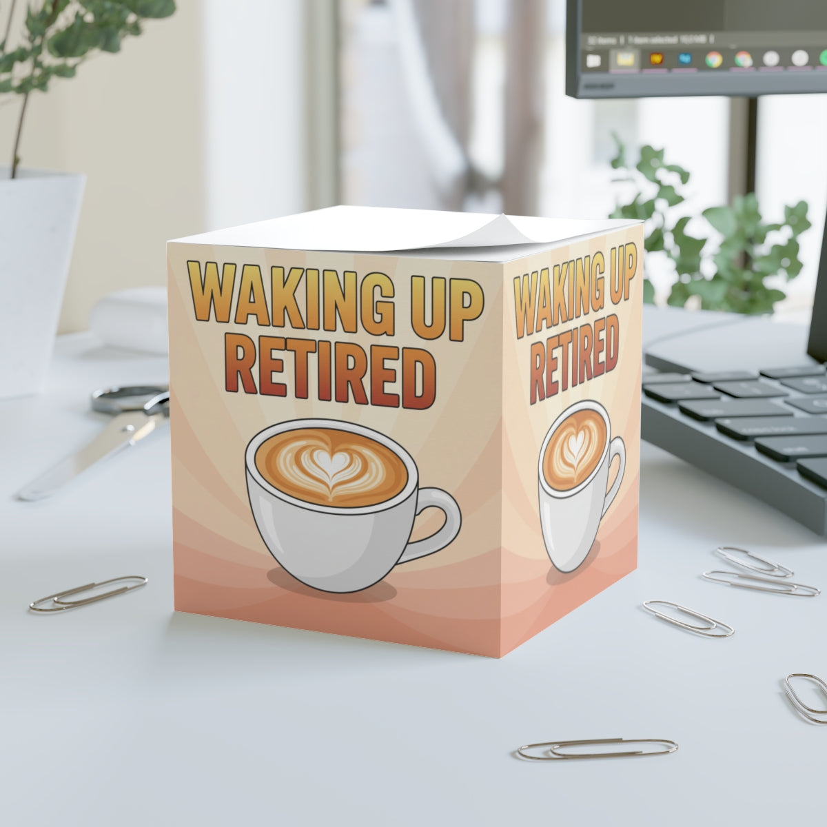 Waking Up Retired Coffee Mug Humorous Gift Item