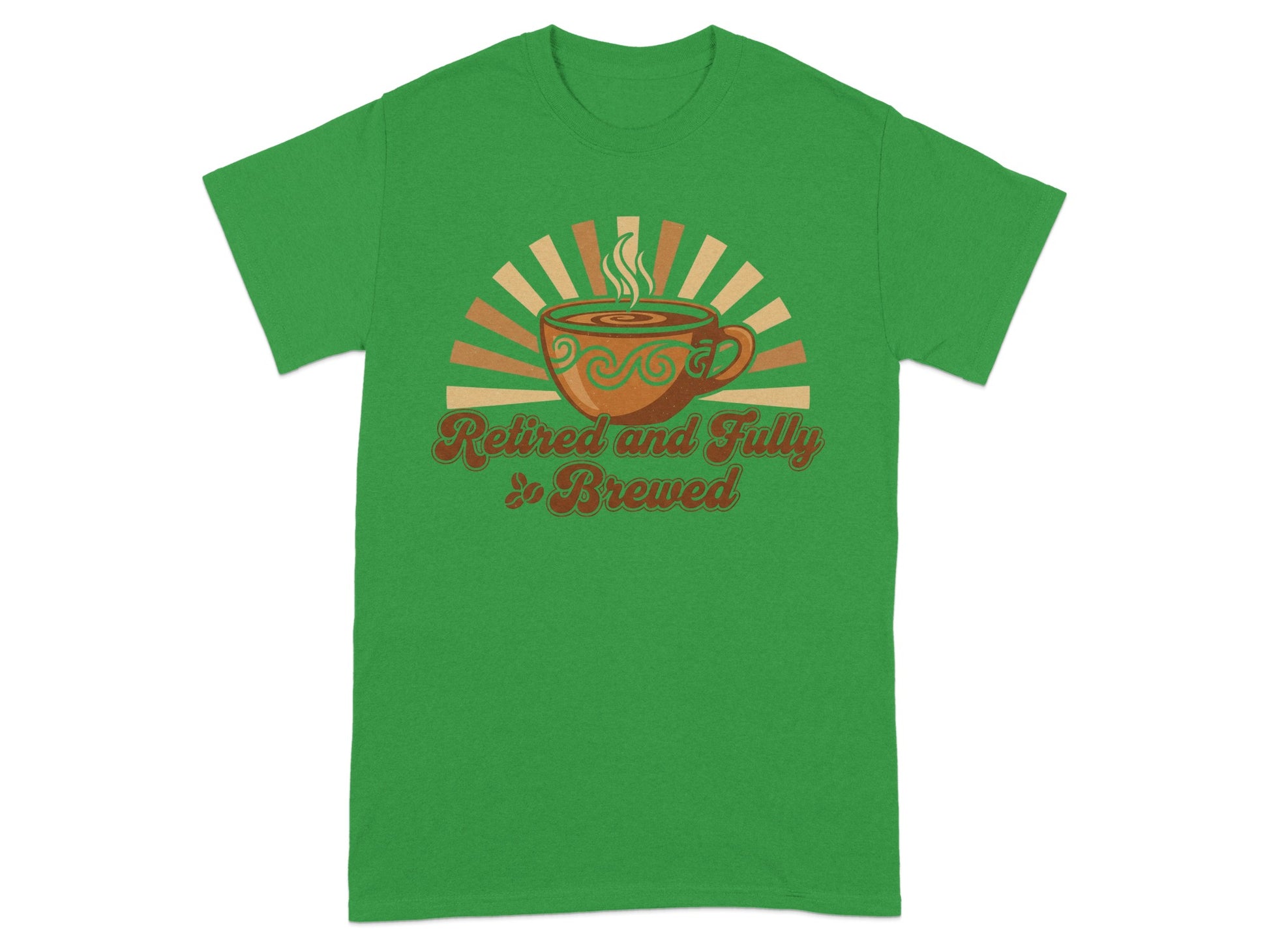 Retired and Fully Brewed Coffee Lover Tee