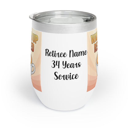 Retiree Name 34 Years Service Retirement Mug