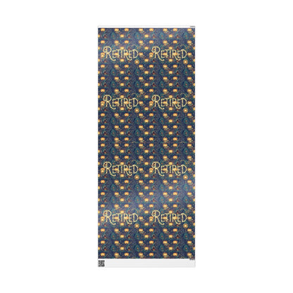 Retired Celebration Banner with Starry Night Design