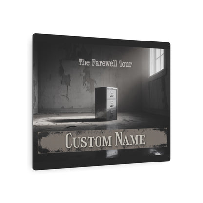 Farewell Tour Can Be Personalized Metal Art Sign - Retiree Gifts Retirement Party