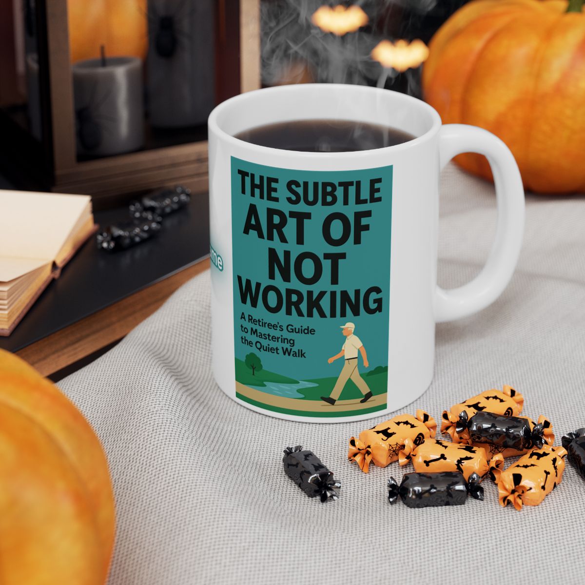 The Subtle Art of Not Working Motivational Mug