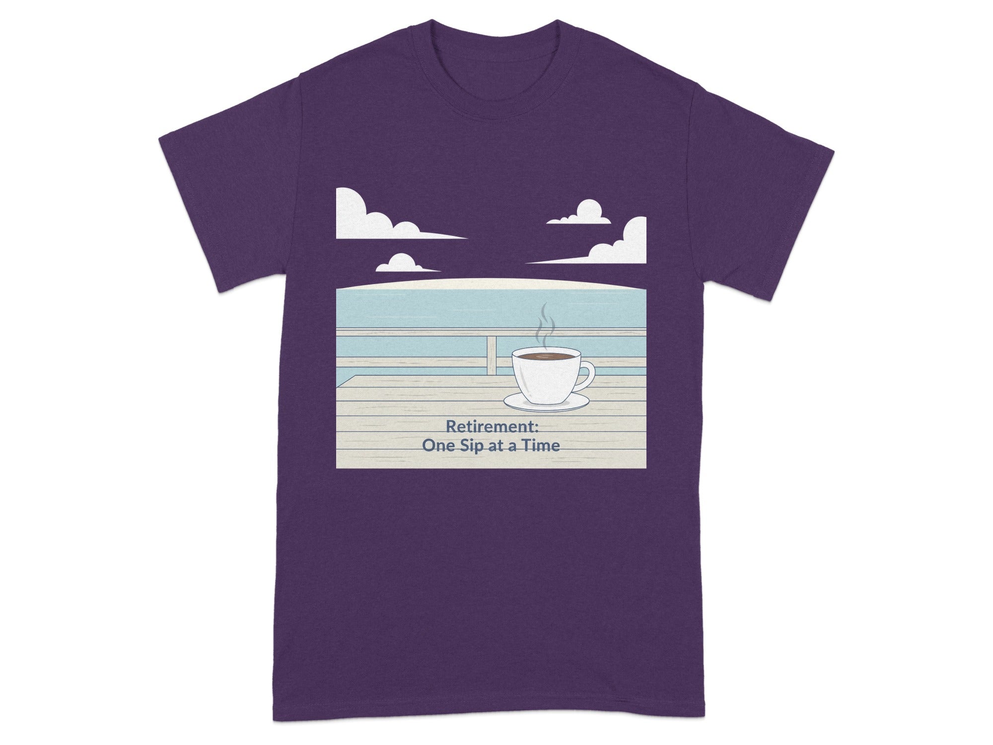 Retirement One Sip at a Time Graphic Tee