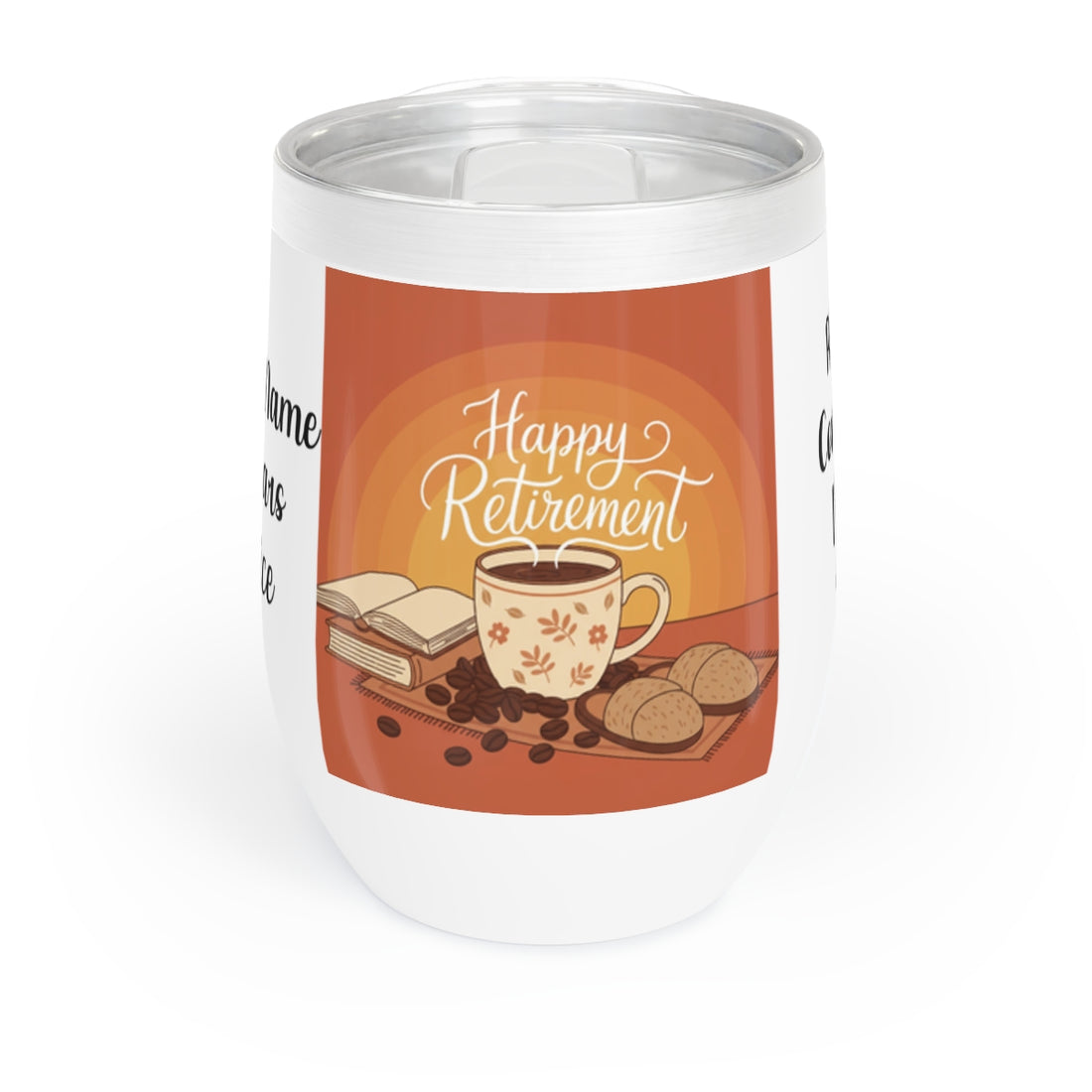 Happy Retirement Coffee Mug Design Tumbler