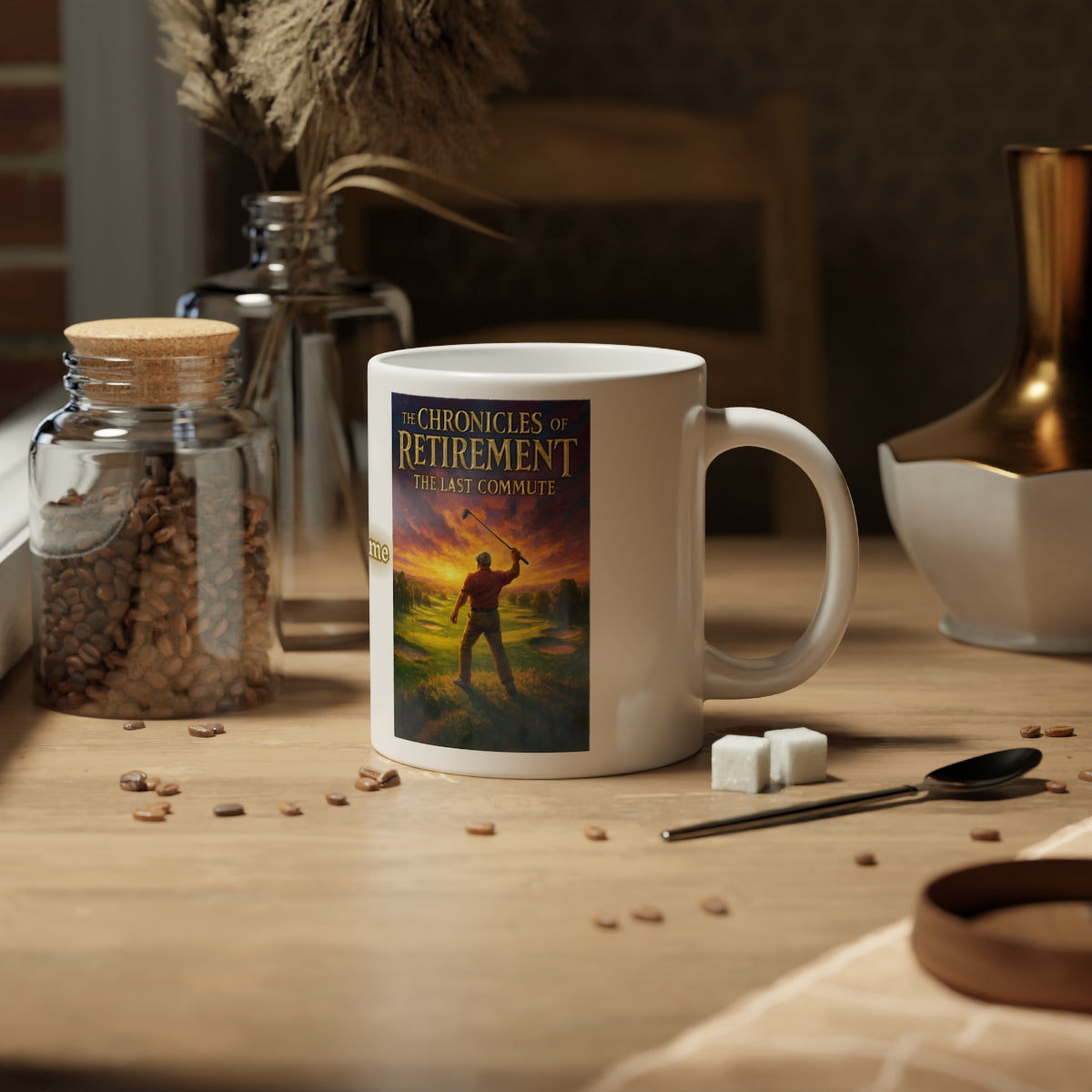 The Chronicles of Retirement The Last Commute Mug