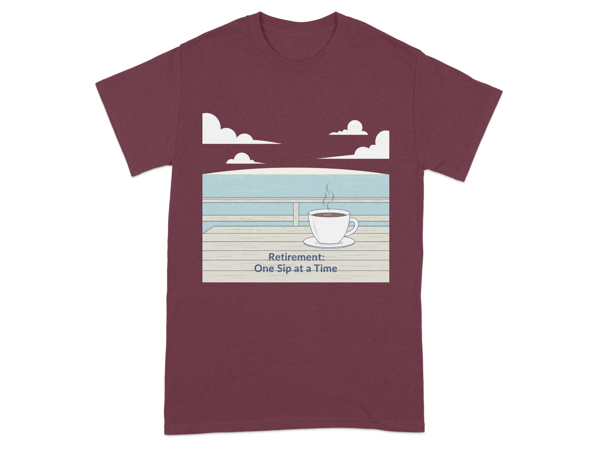 Retirement One Sip at a Time T-shirt