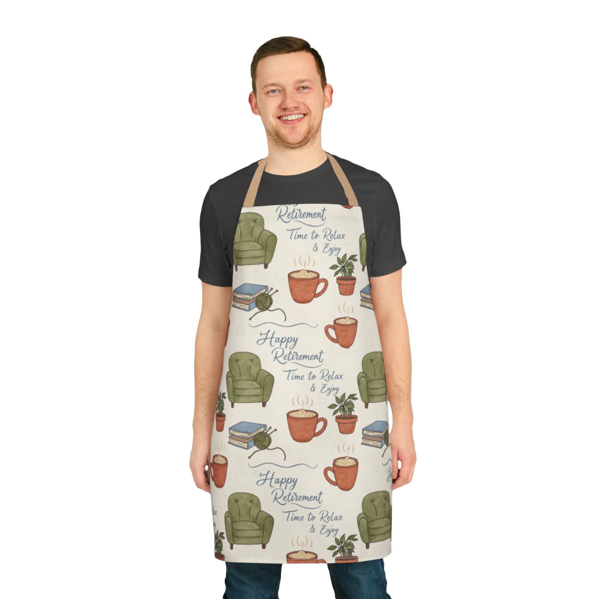 Happy Retirement Time to Relax and Enjoy Apron