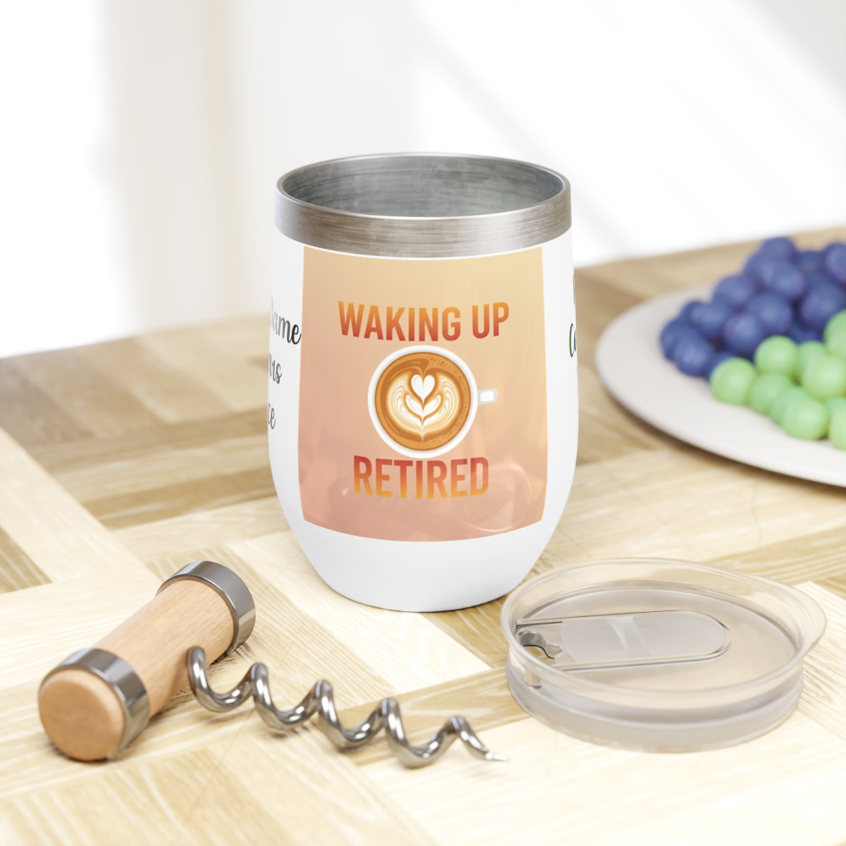 Waking Up Retired Coffee Cup Fun Morning Mug