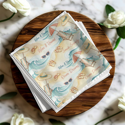 Relax Unwind Scenic Escape Dream Dreams napkins