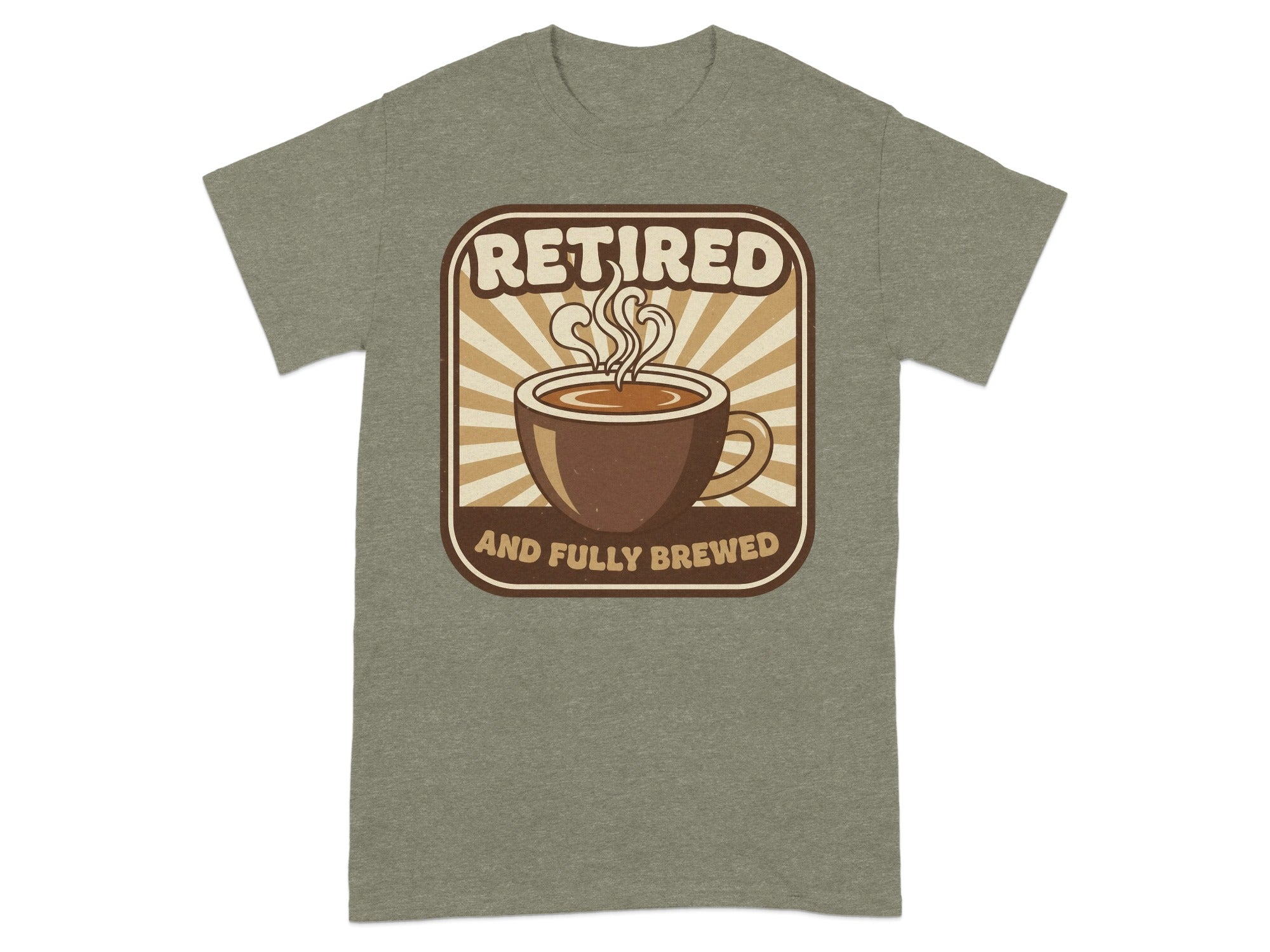 Retired And Fully Brewed Graphic T-shirt