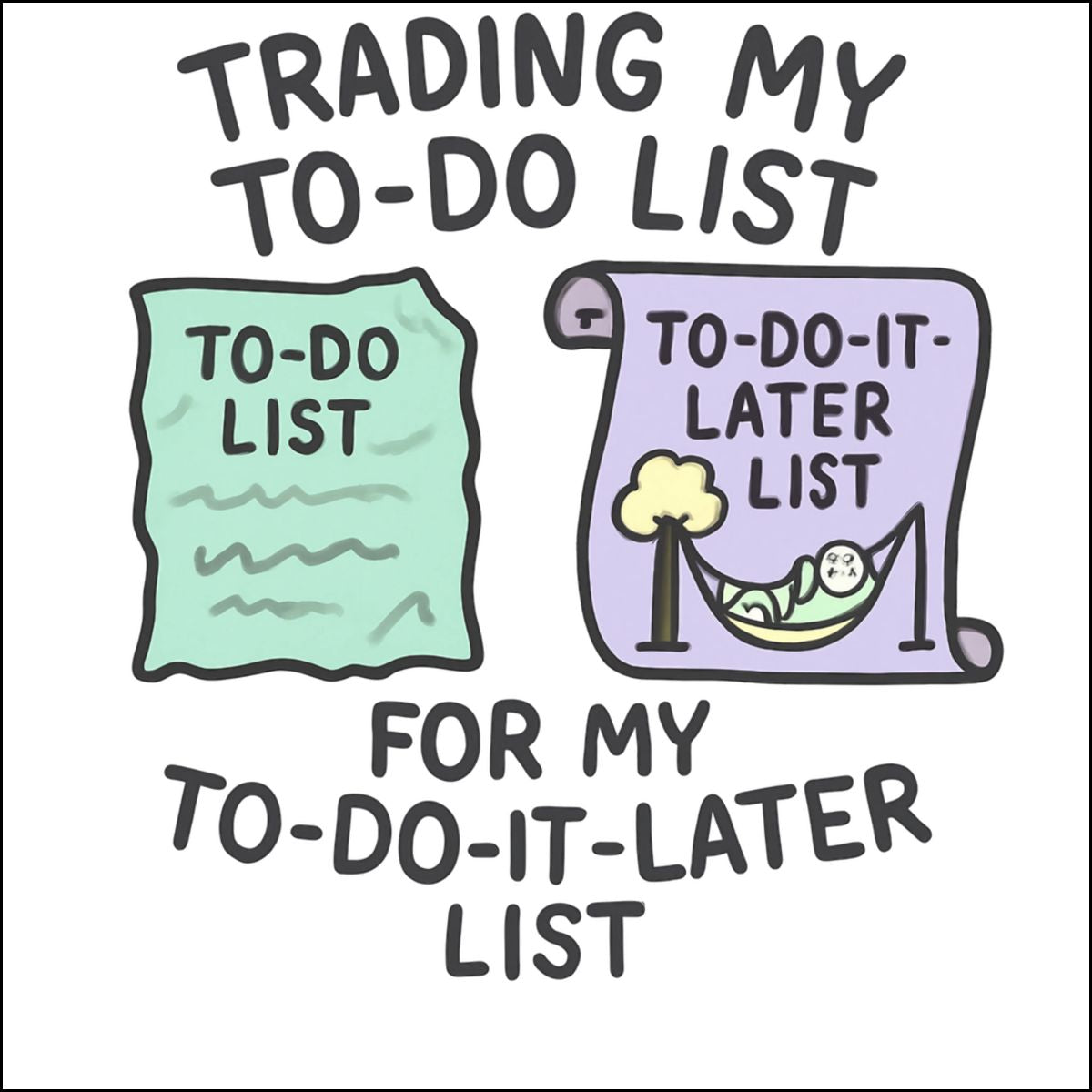 Trading My To-Do List for My To-Do-It-Later List | Ornaments - Retiree Gifts Retirement Party