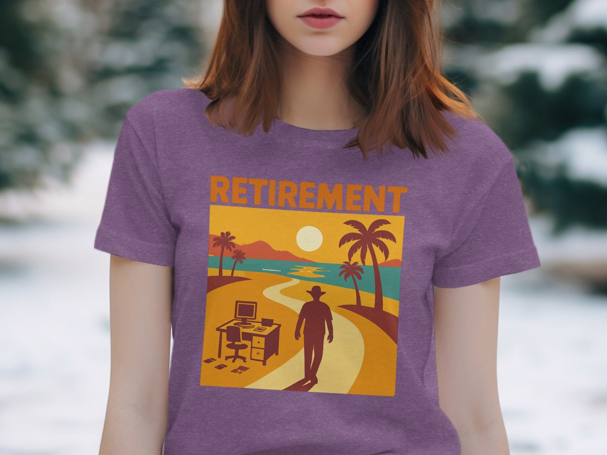 RETIREMENT | Prepare for Your Next Journey | Dark Heaterh Color Bella T-Shirts - Retiree Gifts Retirement Party