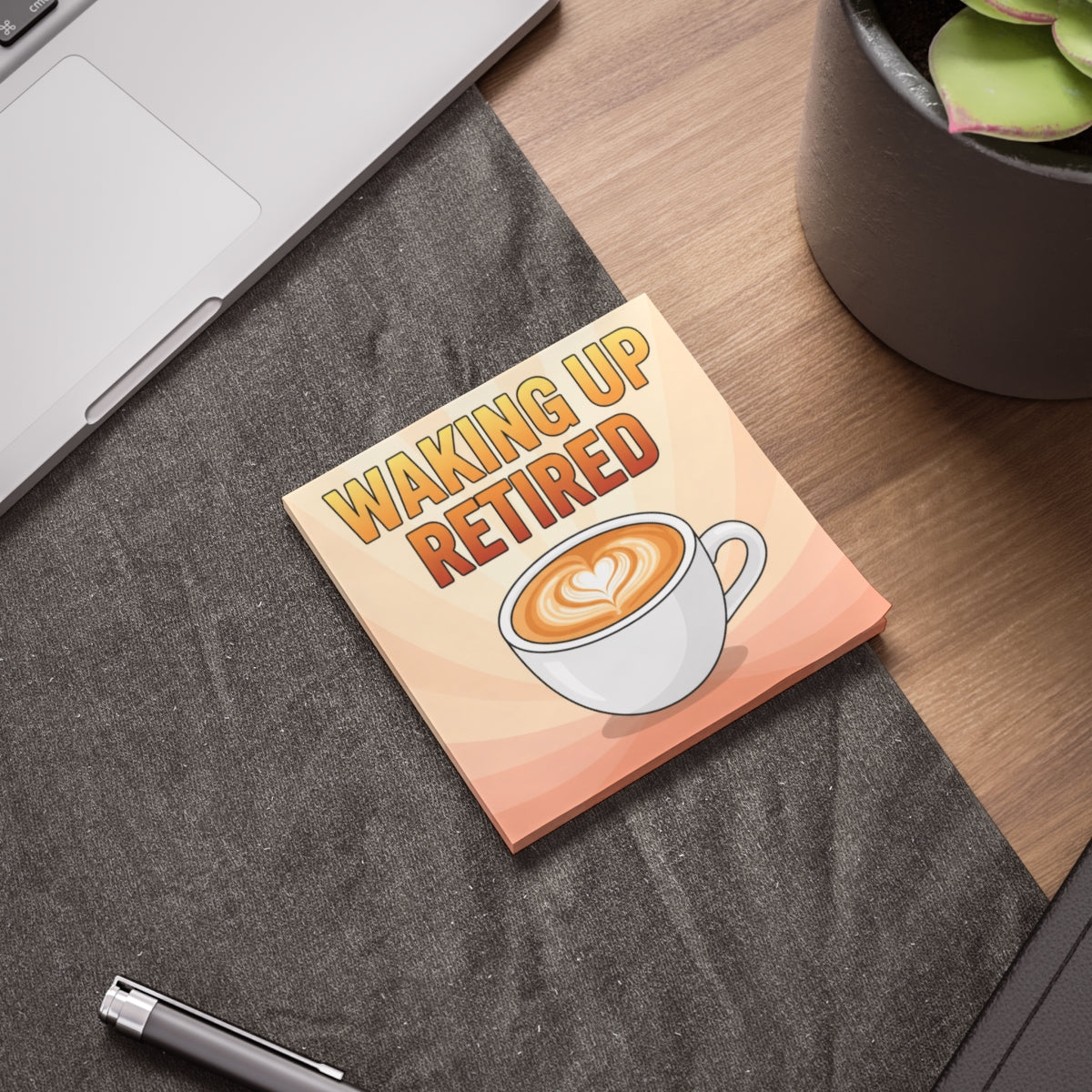 Waking Up Retired Coffee Mug Ideal for Relaxed Mornings