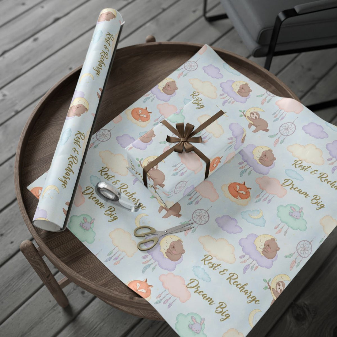 Rest and Recharge Dream Big Baby Wrap Gift Set