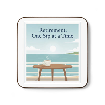 Retirement One Sip at a Time Inspirational Coaster
