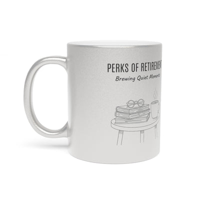 Perks of Retirement Brewing Quiet Moments Mug