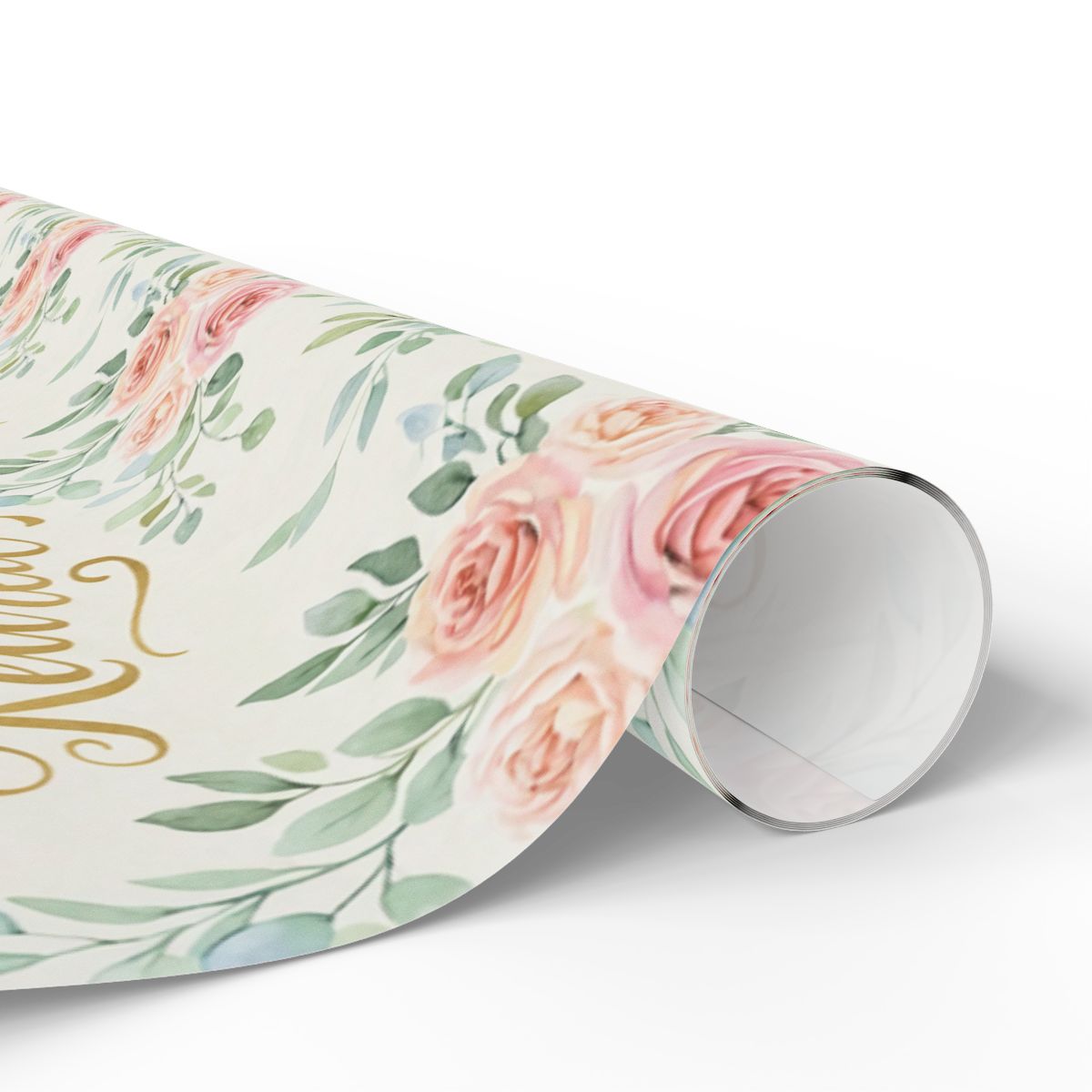 Elegant Floral Design Wrapping Paper Roll for All Occasions