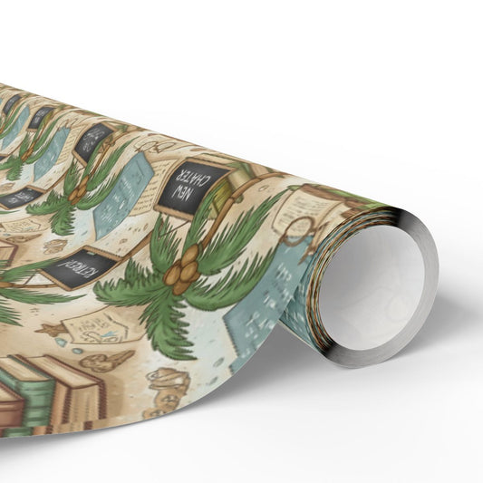 Nautical Adventure Themed Wrapping Paper product