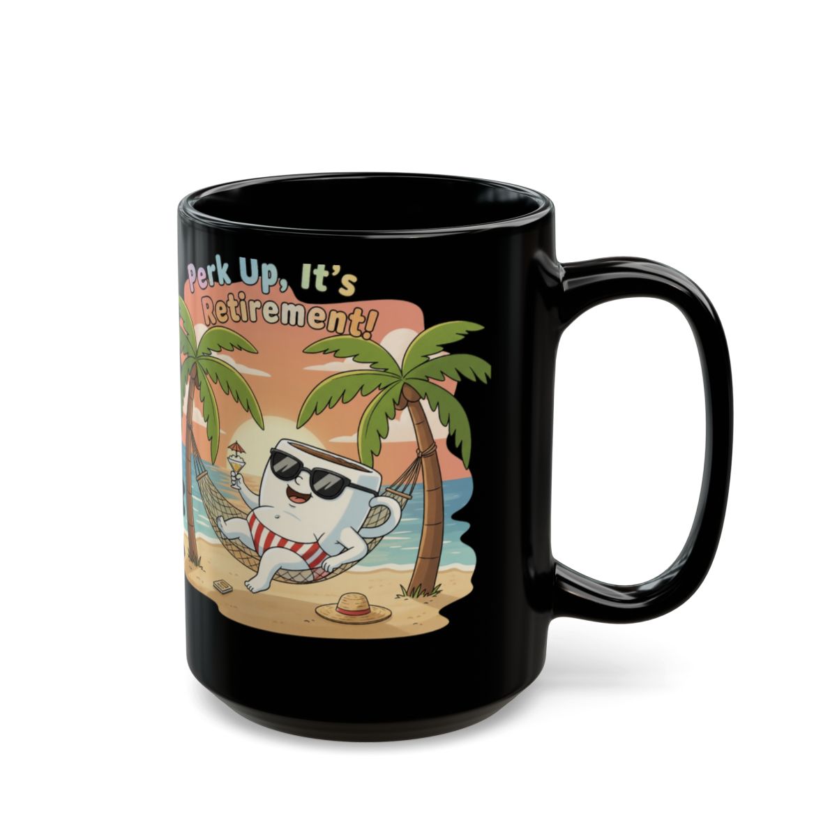 Perk Up It's Retirement Coffee Mug For Relaxation
