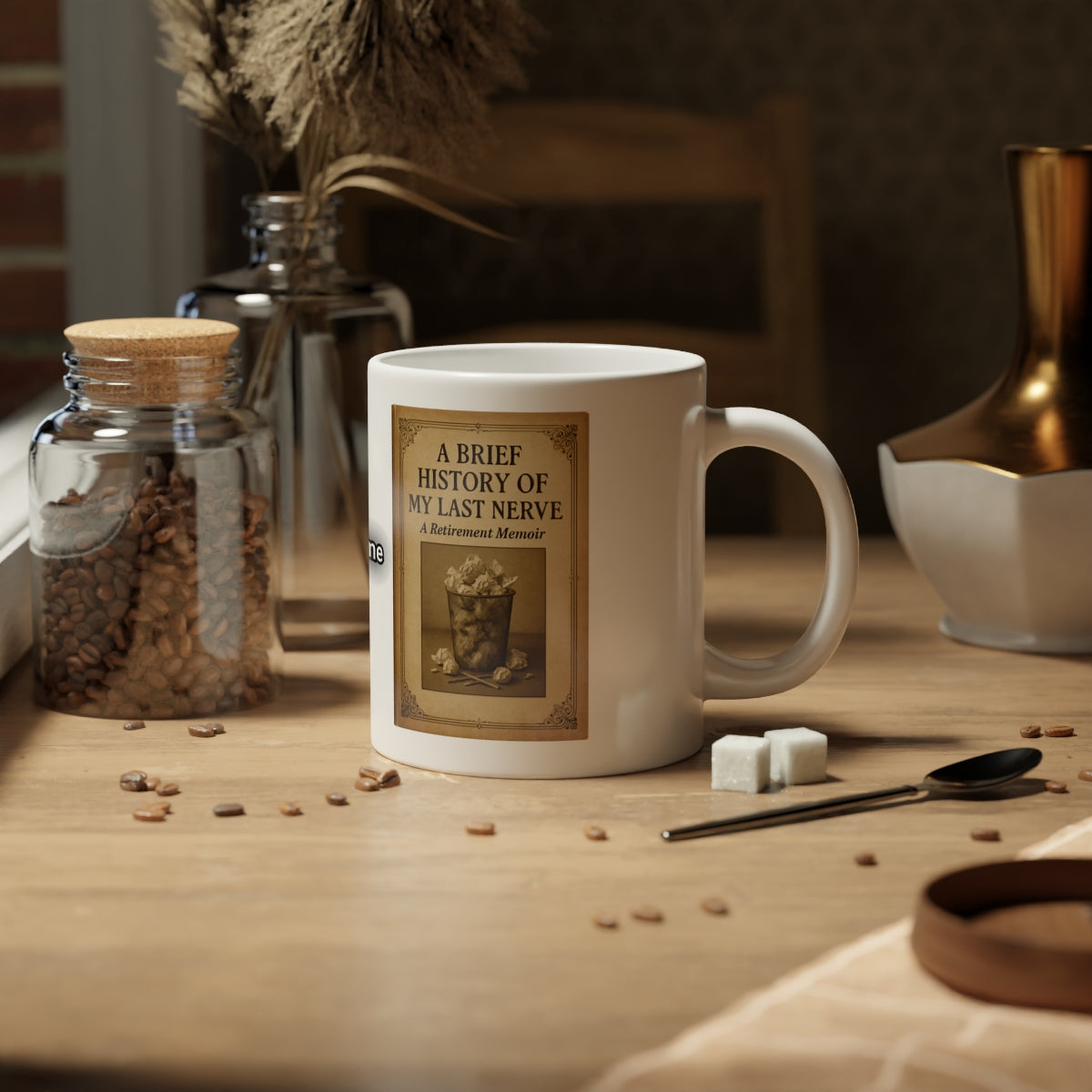 A Brief History of My Last Nerve Coffee Mug