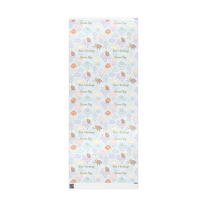 Colorful Dream Big Bedtime Story Bed Sheet