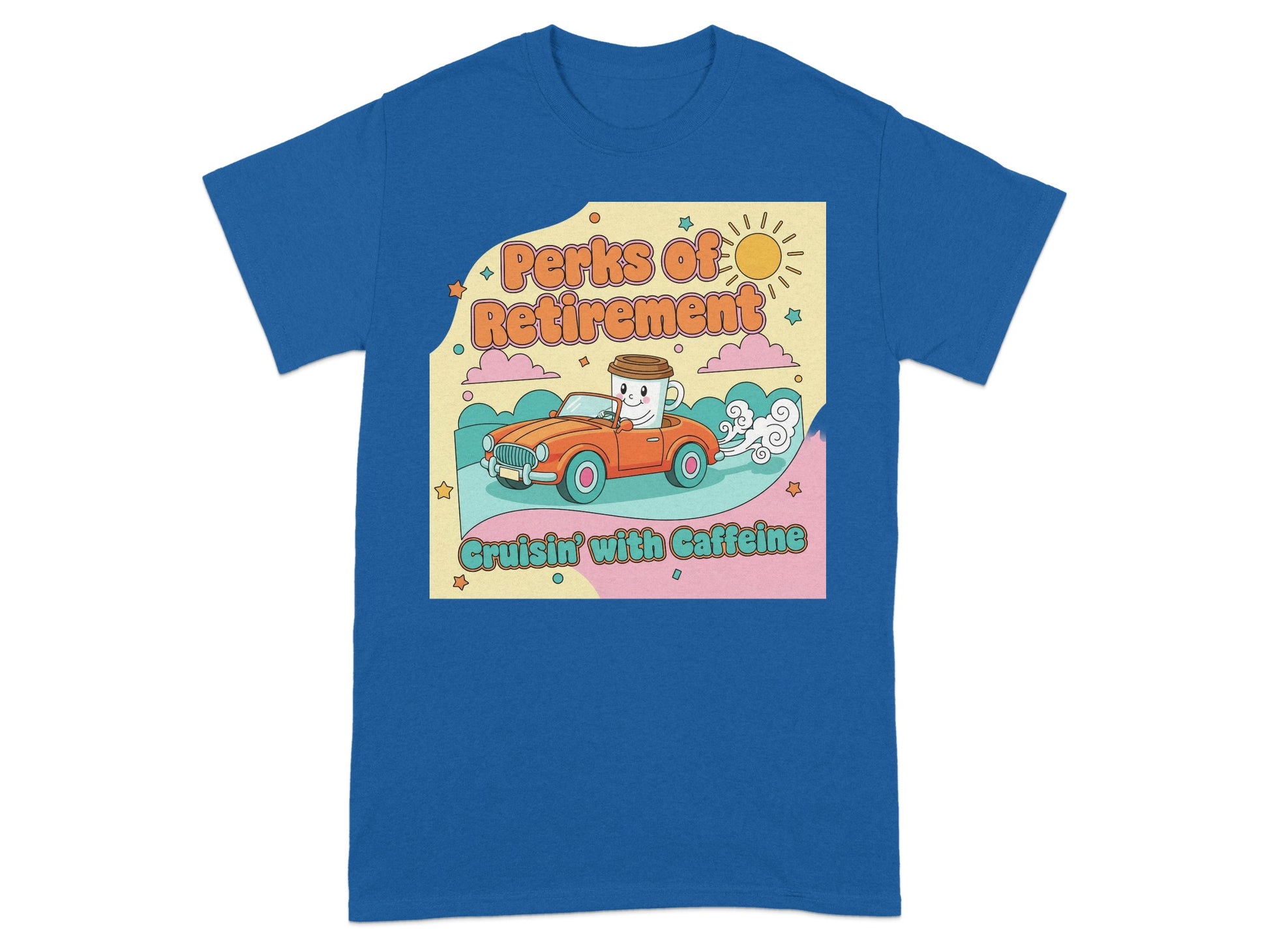 Perks of Retirement Cruisin With Caffeine shirt