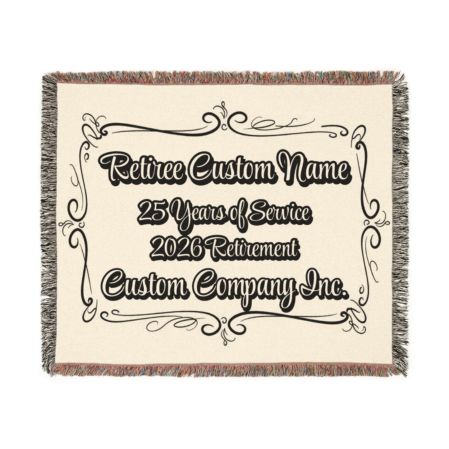 Retiree Custom Name 25 Years of Service 2026 Retirement product