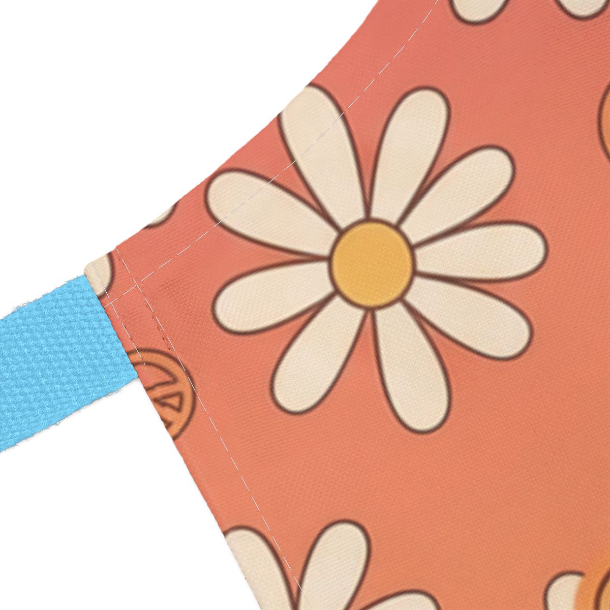 Vintage Daisy Floral Pattern Apron