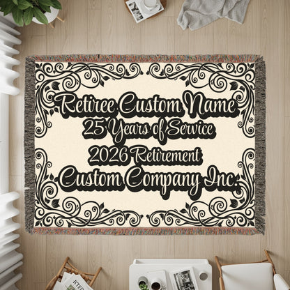 Retiree Custom Name 25 Years of Service 2026 Retirement product type