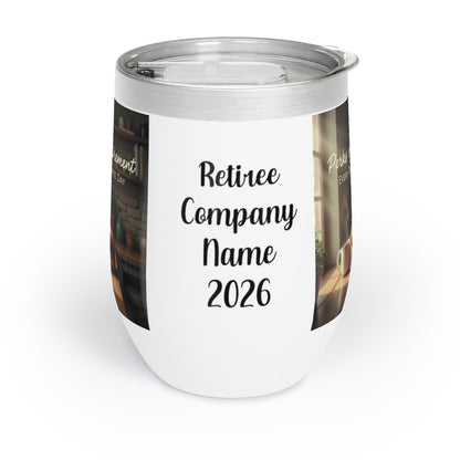 Retiree Company Name 2026 design stainless steel tumbler