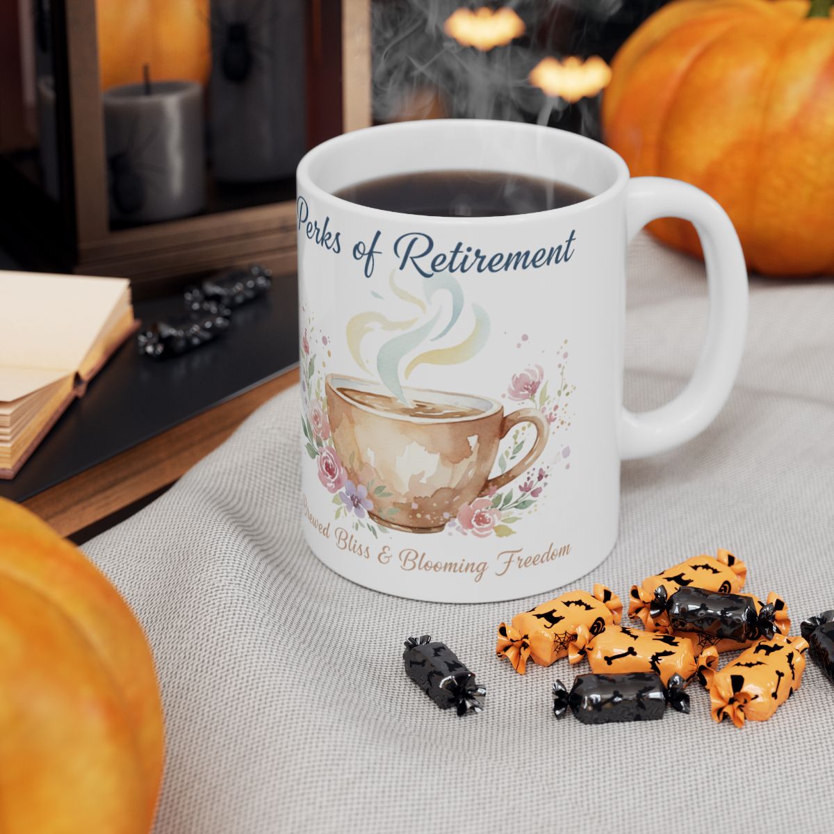 Perks of Retirement Enjoy Coffee with This Fun Mug