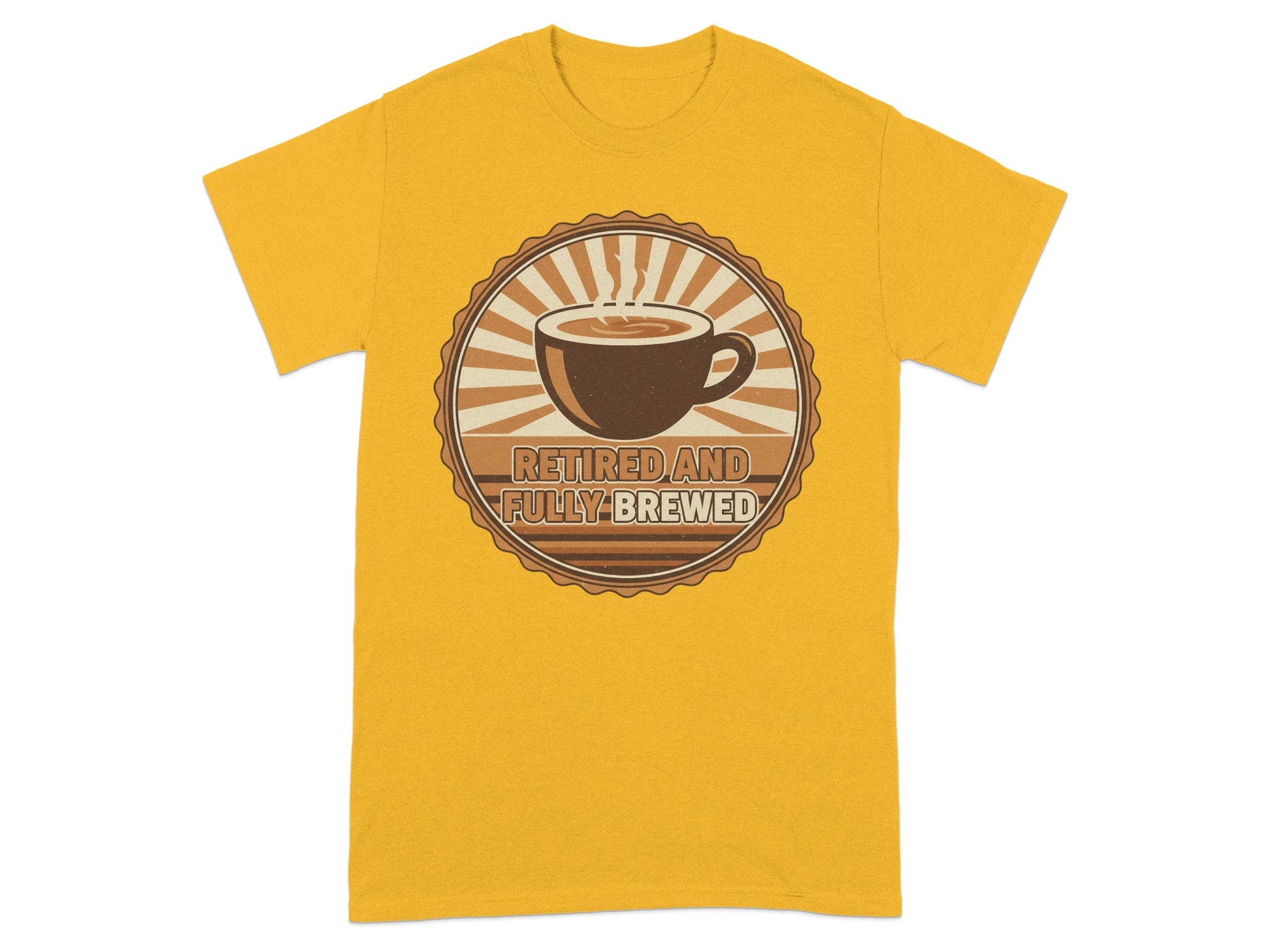 Retired And Fully Brewed Graphic T-shirt