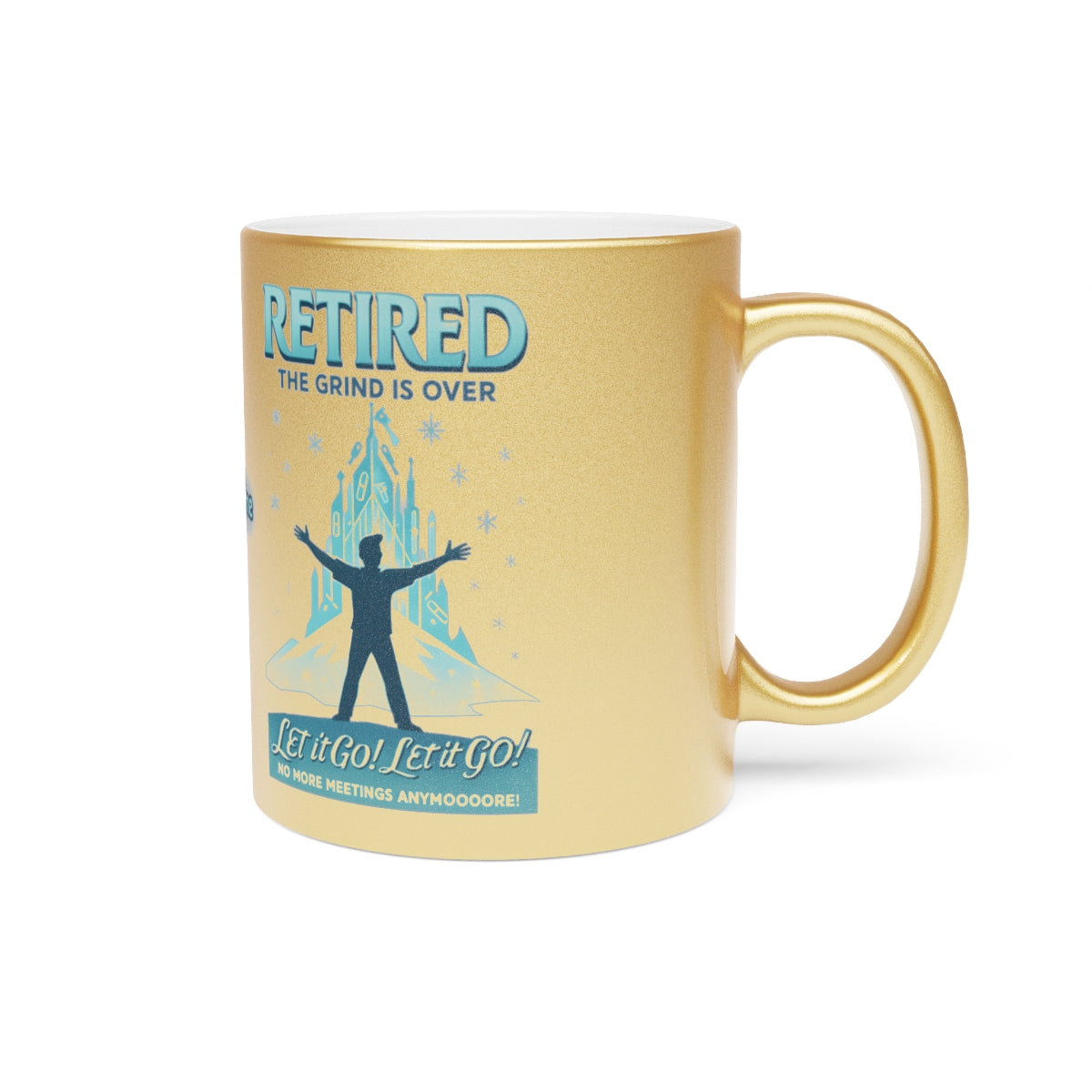 Retired The Grind Is Over Novelty Coffee Mug for Relaxation