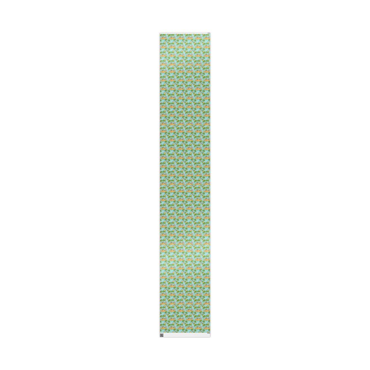 Aquatic-Themed Green Wallpaper Roll product