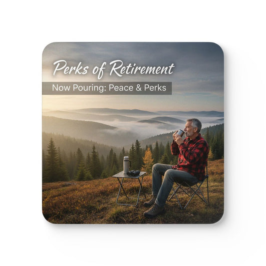 Perks of Retirement Now Pouring Peace Perks product