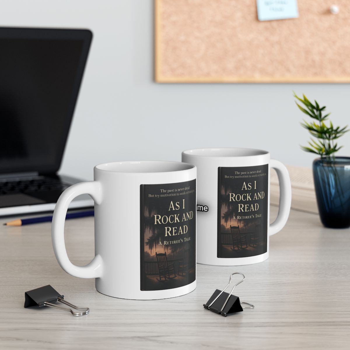 As I Rock and Read A Writer's Tale Mug