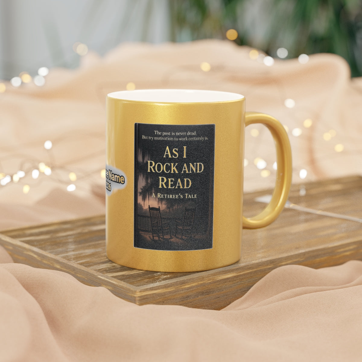 As I Rock and Read Retiree's Tale Coffee Mug