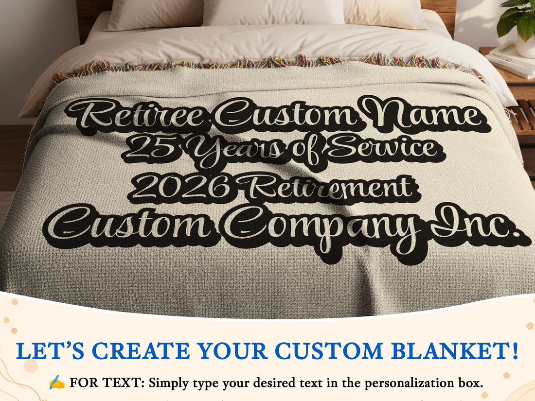 Retiree Custom Name 2026 Retirement Blanket product