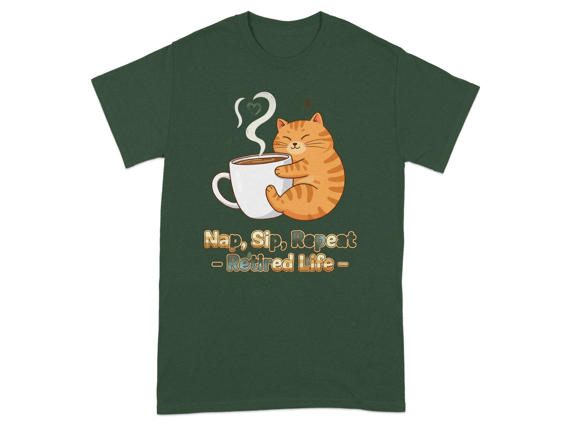 Nap Sip Repeat Retired Life T-shirt