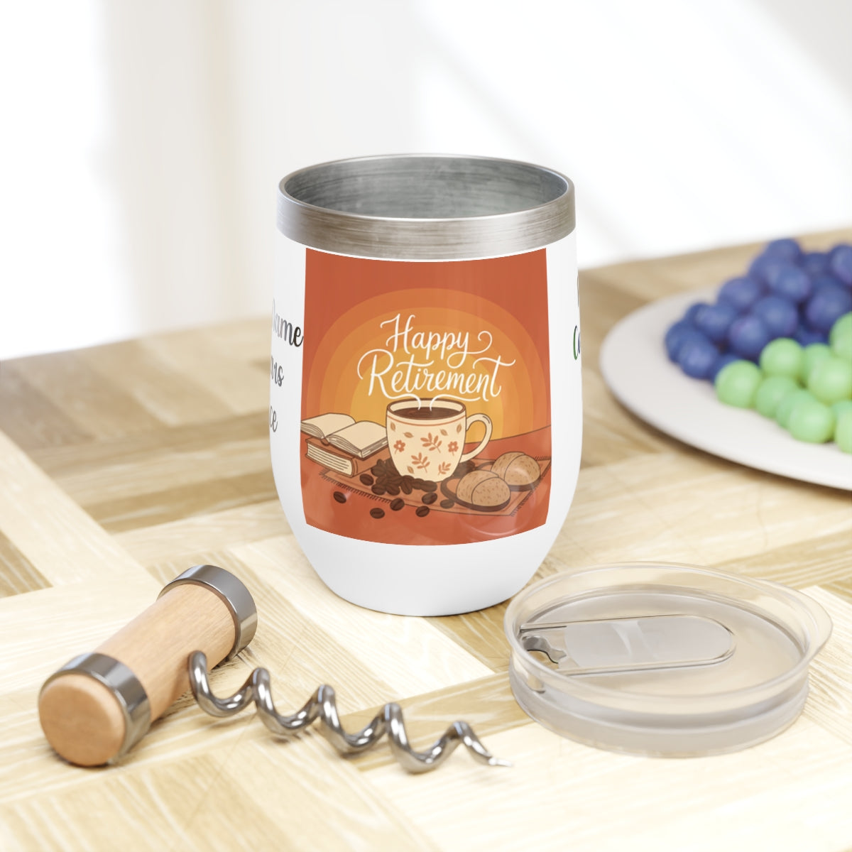 Happy Retirement Travel Mug Perfect for Gifting