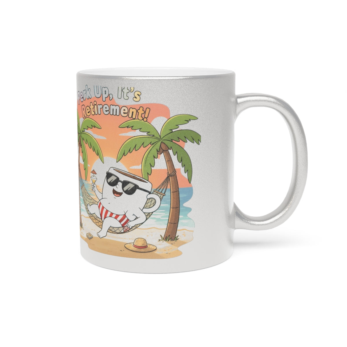 Cheerful Vacation Retirement Mug Ideal for Coffee Lovers