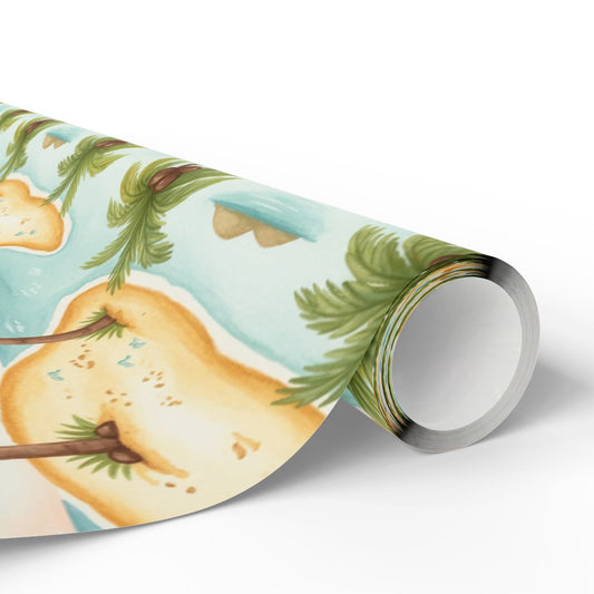 Tropical Island Beach Theme Wallpaper product