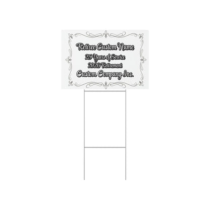 Retiree Custom Name 2023 Retirement Celebration Sign product