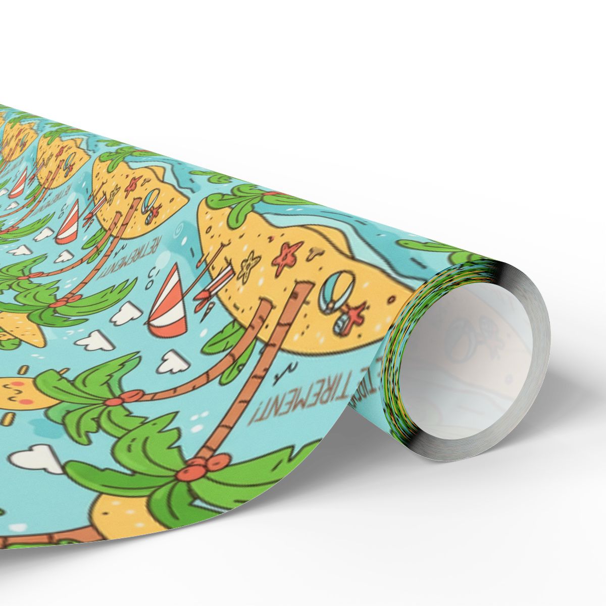 Retirement Gift – “Rolled Water Fun Theme Wrapping Paper” - Retiree Gifts Retirement Party