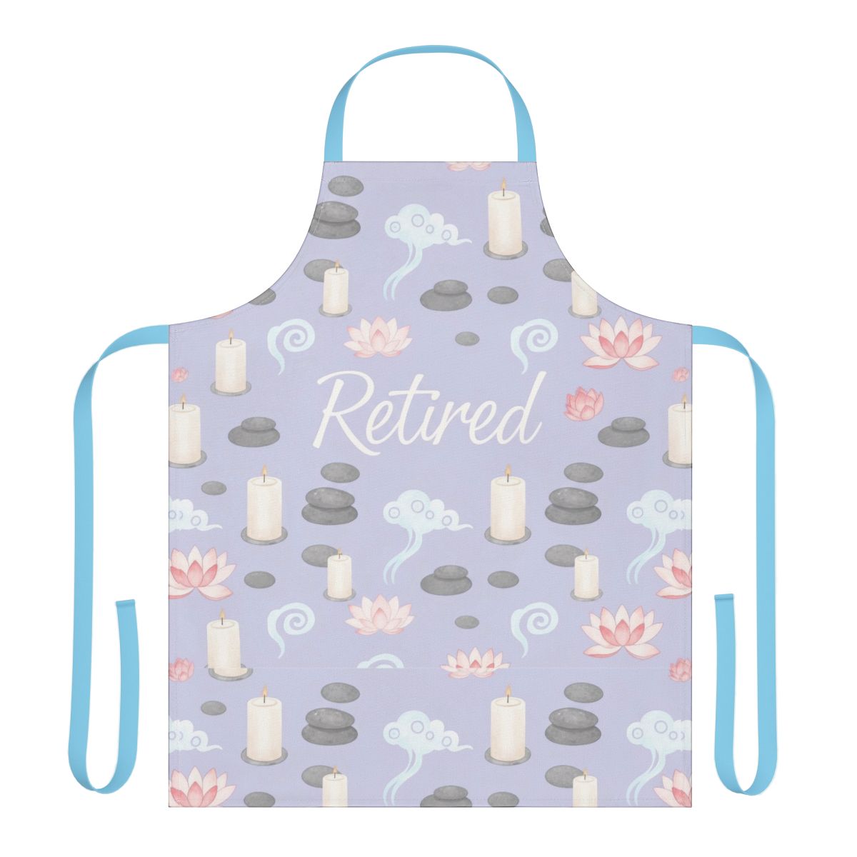 Retired Theme Calming Kitchen Apron Product