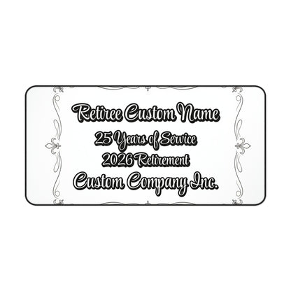 Elegant Personalized Retirement Recognition Gift